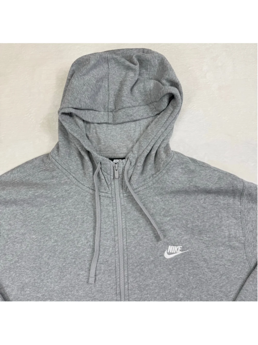 Men's Nike Gray Full Zip Hoodie Sweatshirt XXL Casual Active‎ Wear